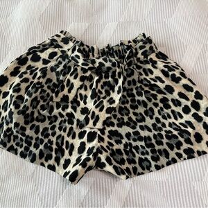 Zara Leopard Print Women's Shorts